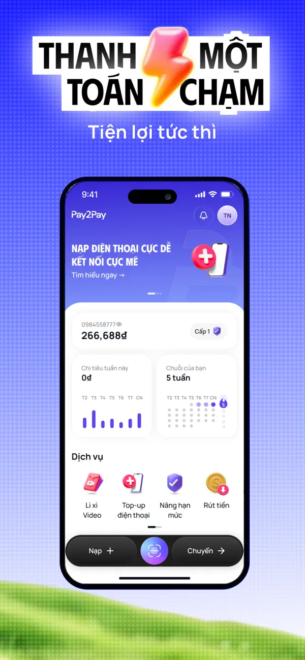 Ví Pay2Pay Screenshot 3